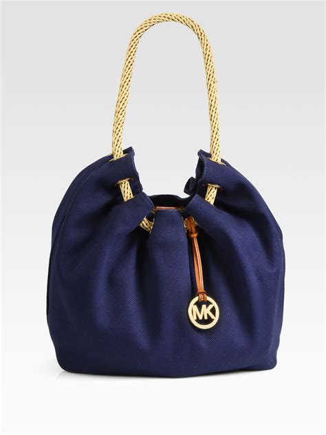 michael kors marina bag navy|baby blue michael kors bag.